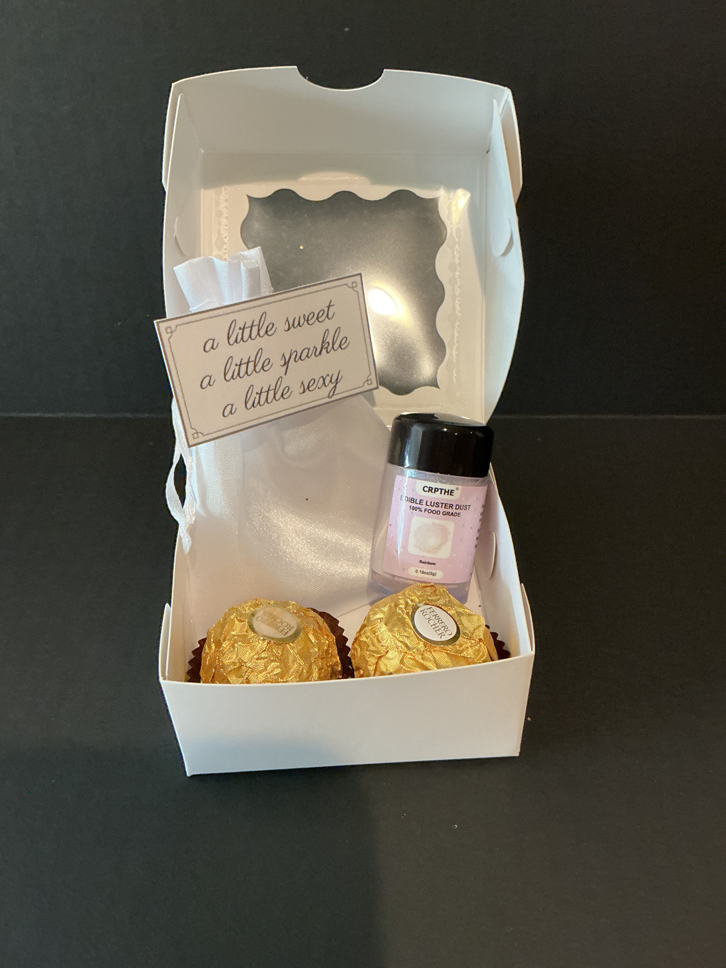 Elegant bridal sweets keepsake box